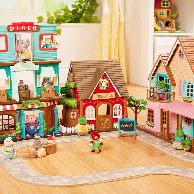 z Set baby sitter con passeggino doppio e 3 personaggi — foto 5 di 6