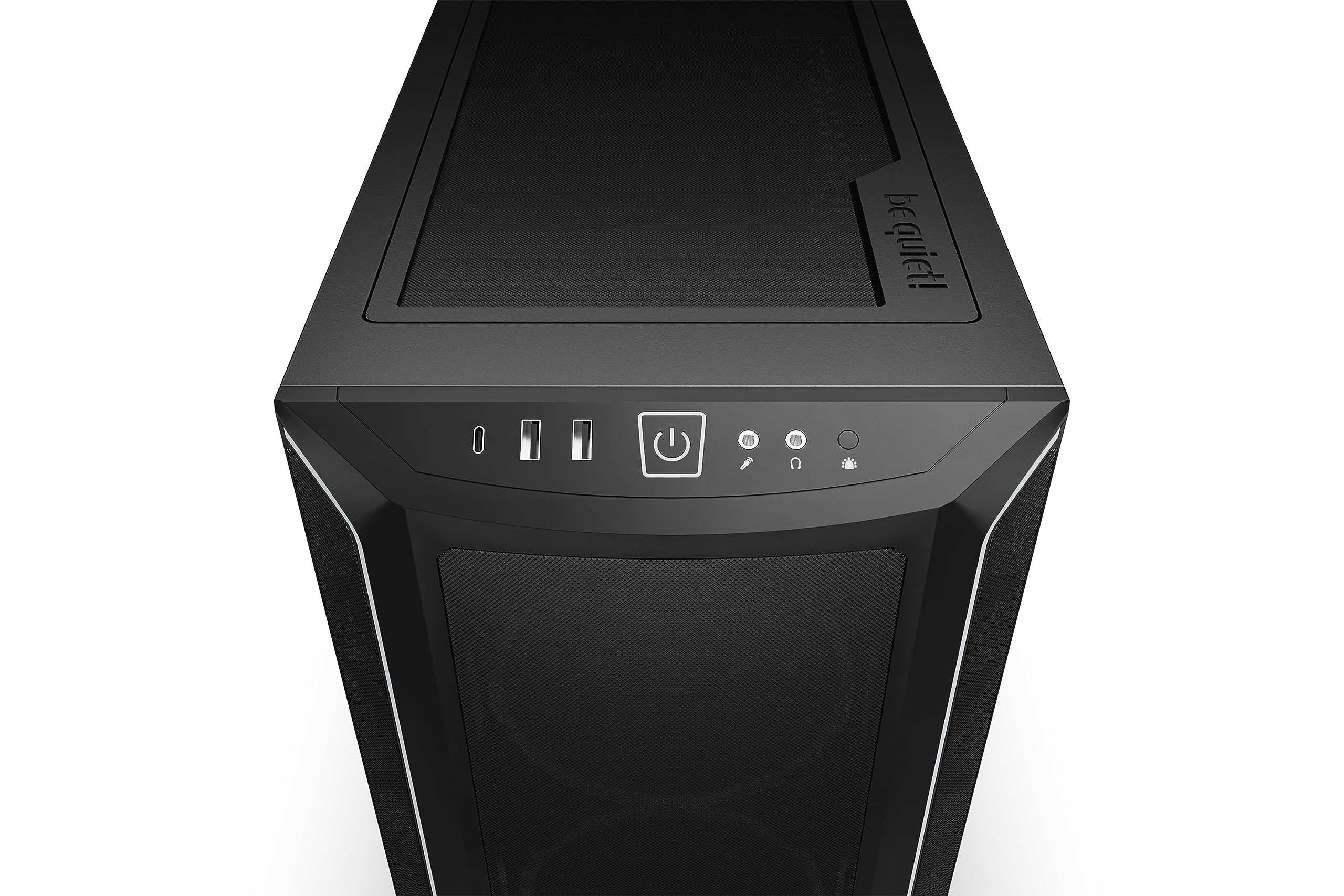 be quiet! Shadow Base 800 FX - ARGB - 4 Light Wings 140mm PWM Fans - Mid-Tower PC Gaming Case - 420mm radiators or E-ATX motherboards Support - Black - BGW63