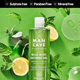 ManCave Ultra-Premium Shower Gel Gift Set 4 x 500ml Vegan Fragrances view 7