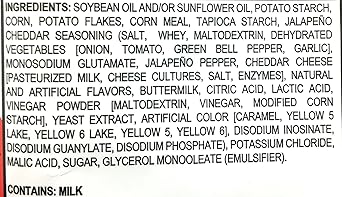 Amazon Com T G I Friday Potato Skins Snack Chips Jalapeno Cheddar 4 5 Ounces Pack Of 3