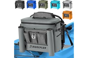 MORXPLOR Kayak Cooler,Waterproof Kayak Seat Back Cooler for Kayaking,Kayak Accessories Cooler Bag,Protable Ice Chest,Beach Cooler,Travel Cooler for Camping or Lunch Bag