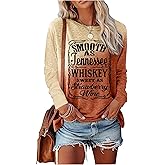 Country Concert Tops Outfit Long Sleeve Shirts for Women Nashville Outfits for Women Country Music Graphic Tees Shirts