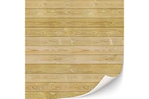 3 Sheets Self-Adhesive Flooring for Dollhouses Scale 1:12 (Fir Boards)