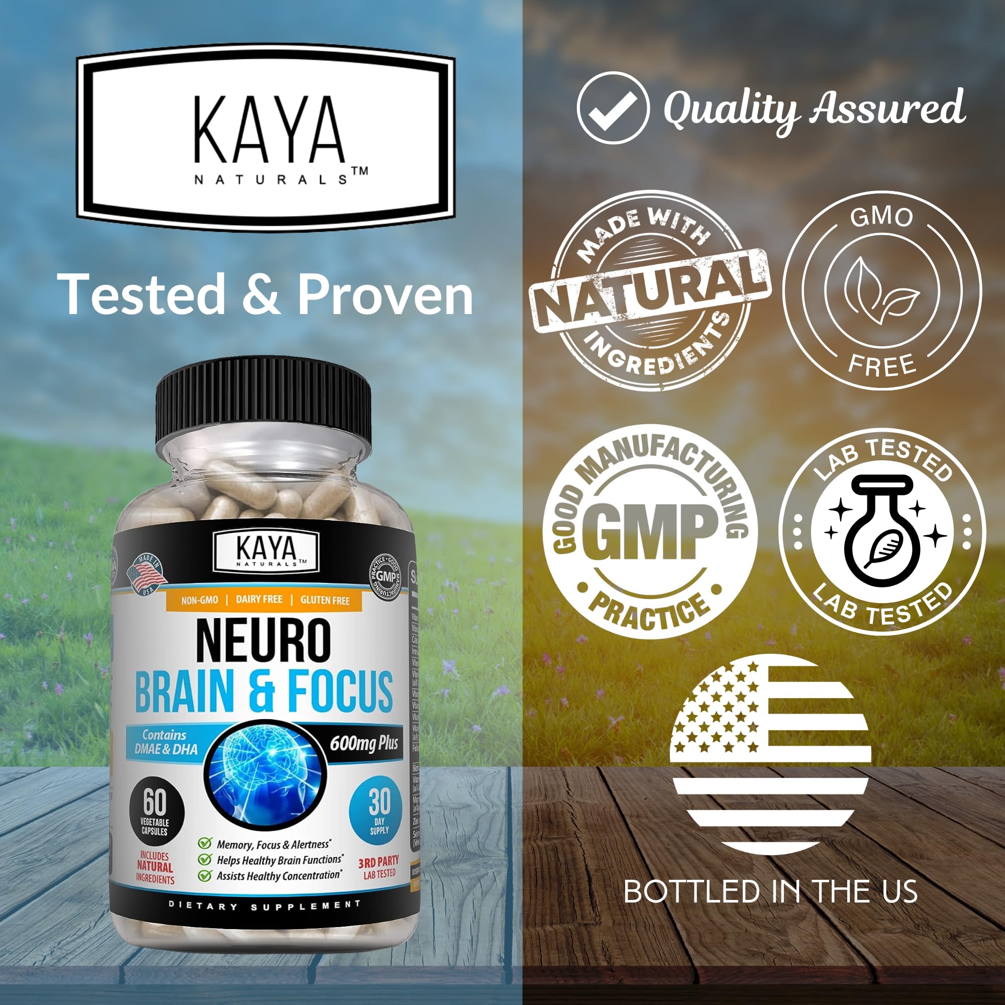 Mua Neuro Brain for Memory & Focus - Nootropic Energy Capsule ...