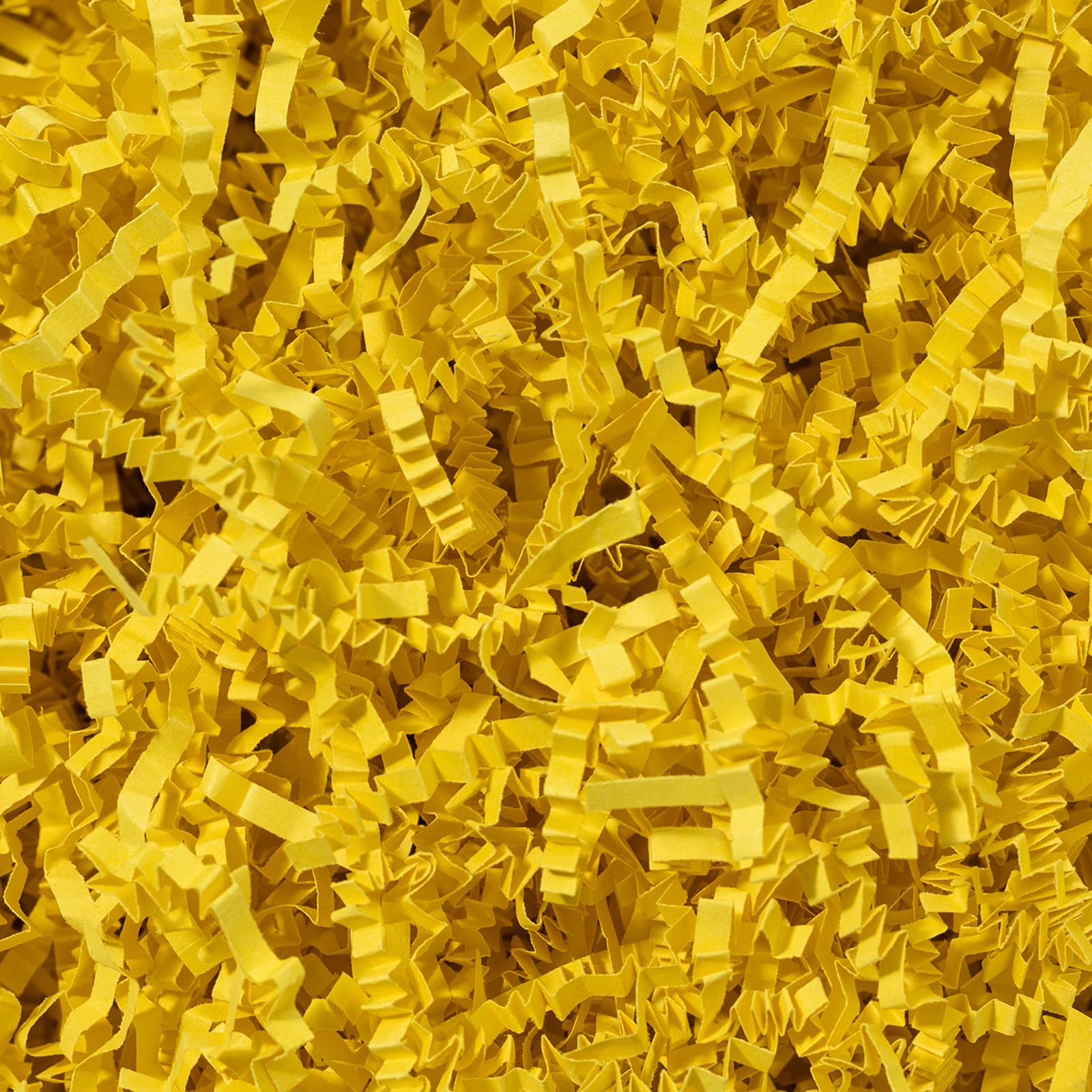 Mefleet 1 LB Crinkle Cut Paper Shred Filler Yellow