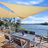 WOLTU Sun Shade Sail 2.5x3.5m Right Angle Water Resistant Polyester UV Block view 2