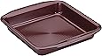 Circulon Nonstick Bakeware Baking Pan / Nonstick Cake Pan, Square - 9 Inch, Red