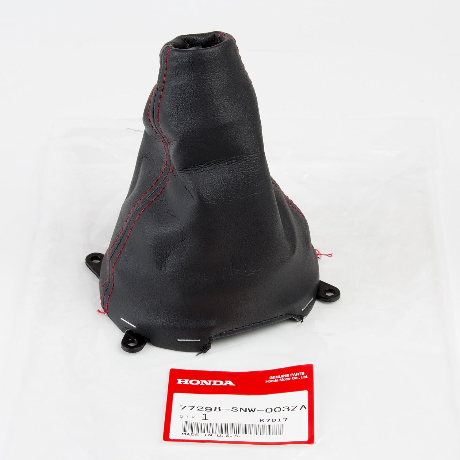 Genuine OEM Honda Civic TypeR FD2 Shift Boot Red Stiching, 77298SNW003ZA, Boots Amazon Canada