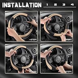 SEG Direct Car Steering Wheel Cover for Prius Civic