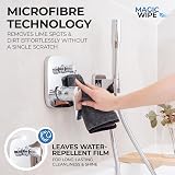 MAGIC WIPE Bathroom Drying Cloth XXL Microfiber 40x60 cm Black 2 pack view 4