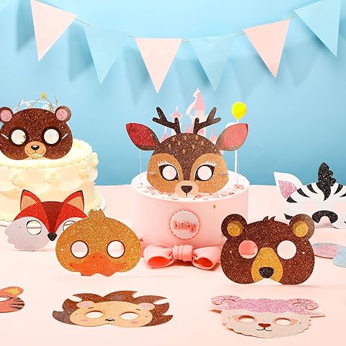 48 Pcs Safari Jungle Animal Masks Wild for Kids Animal Theme Birthday Party Favors Costumes Dress up Party Supplies 24 Designs Masks in Saudi Arabia | Whizz Categories 48 Pcs Safari Jungle Animal Masks Wild for Kids Animal Theme Birthday Party Favors Costumes Dress up Party Supplies 24 Designs Masks in Saudi Arabia | Whizz Categories