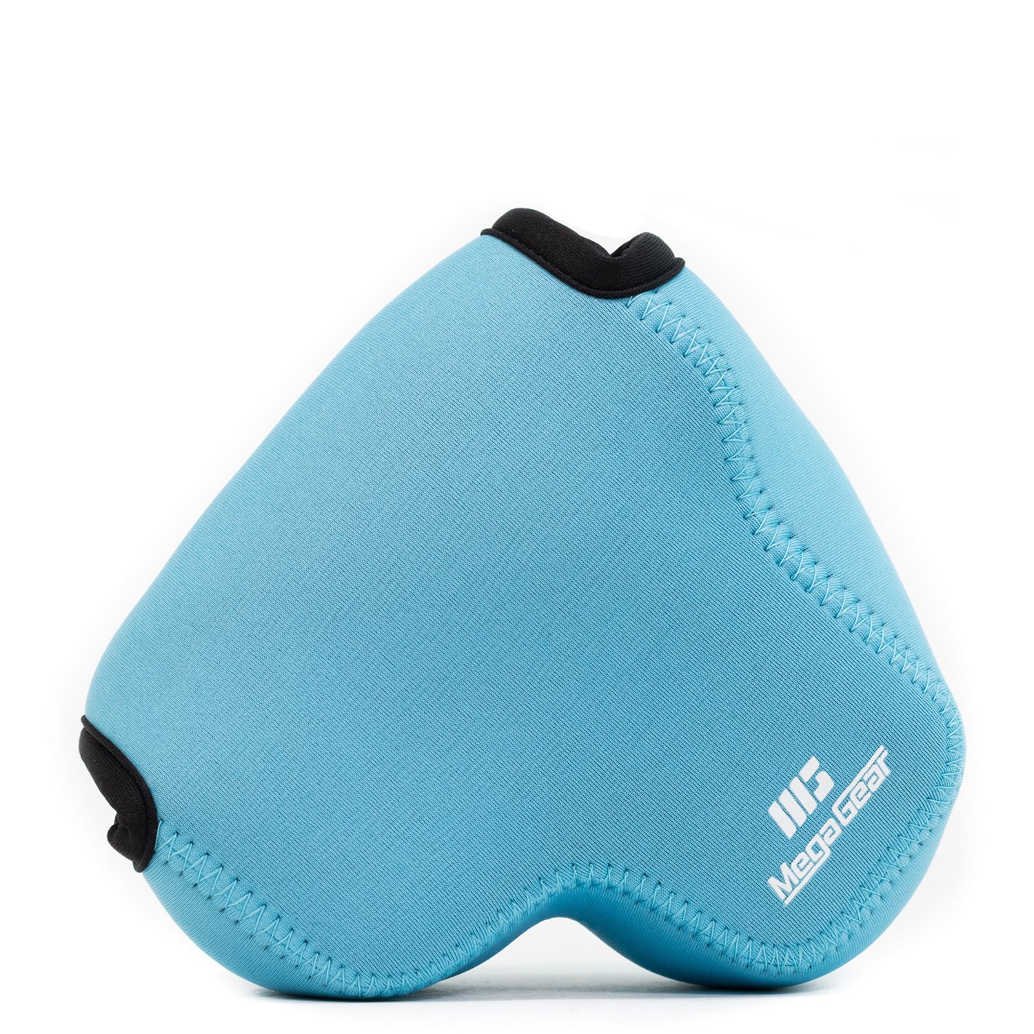 MegaGear Panasonic Lumix Dc-Fz80, Fz82 Ultra Light Neoprene Camera Case, with Carabiner - Blue - MG1167