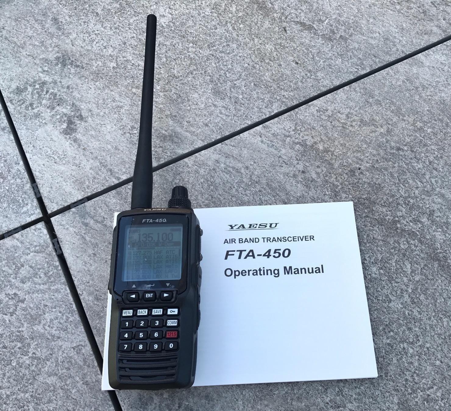 40/mo Finance Yaesu FTA450L Airband VHF Comm Buy Now, Pay Later