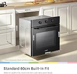 COMFEE' 60L Built-in Oven 8 Function Air Fry Steam Clean Black -BK view 3