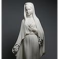 Virgin Mary Mother of Jesus Holy Our Lady of Rose Madonna Statue Sculpture