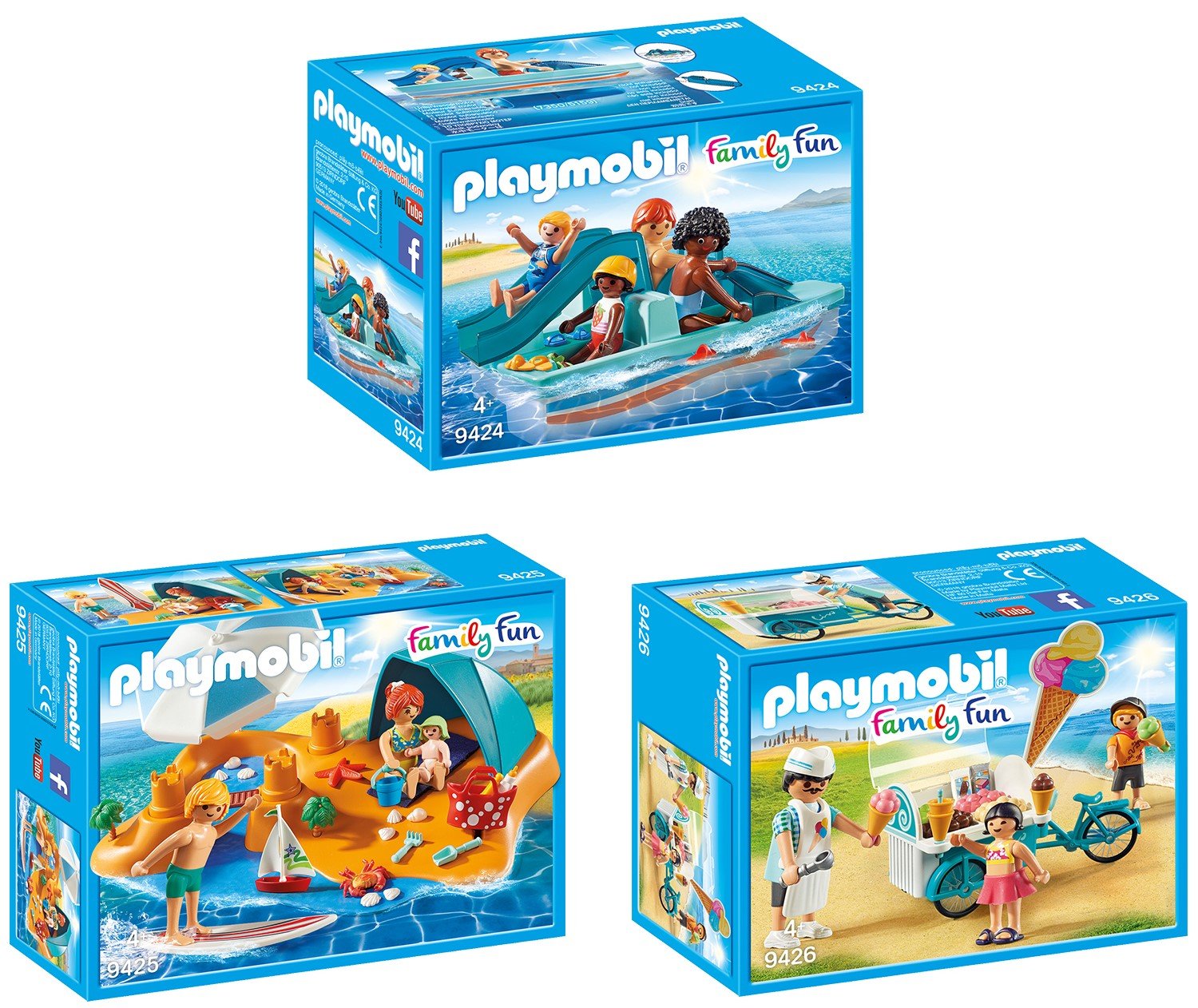 playmobil paddle boat