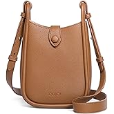 CLUCI Small Crossbody Bags for Women PU Leather Cell Phone Purse Wallet with Adjustable Guitar Strap | Small, PU Leather