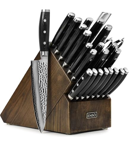 Amazon.com: Enso SG2 18 Piece Knife Set - Made in Japan - 101