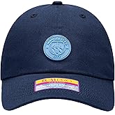 Fan Ink Manchester City 'Casuals' Adjustable Classic Style Hat/Cap Navy Blue