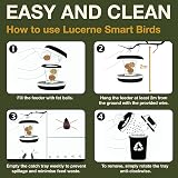 SWISSINNO Bird Feeders Hanging Station Lucerne No Mess 7 Fat Balls view 7
