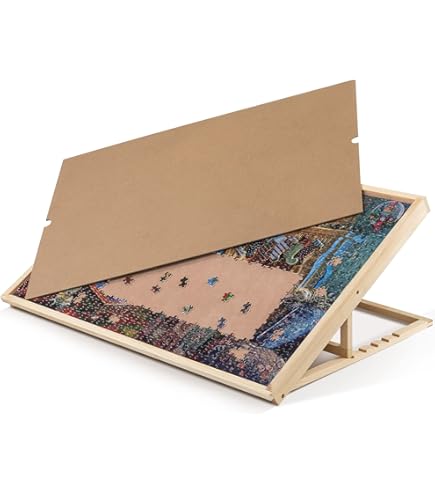 Tektalk Jigsaw Puzzle Table With Integrated Adjustable Stand/Bracket