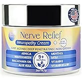 PURPLE CANYON Nerve Pain Relief Cream for Neuropathy – for Feet & Legs | MSM, Arnica, Alpha Lipoic Acid | Fast-Absorbing, Non-Greasy Formula | 2 oz