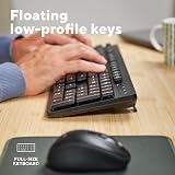 Trust Ymo II Silent Wireless Keyboard and Mouse UK QWERTY view 6