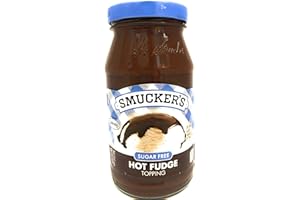 Smucker's Sugar Free Hot Fudge Topping (Pack of 2) 11.75 oz Jars