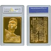 1952 Topps Mickey Mantle 22K Gold Rookie Card Design #311 - Graded GEM Mint 10