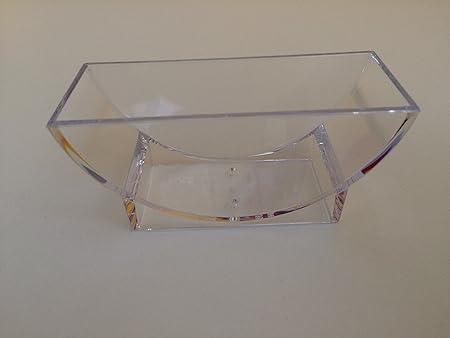 10 Ständer für Bierdeckel in Gastroqualität, transparent für runde und eckige Bierdeckel (Setbestellung 10 Stück)