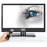 Pyle 15.6-Inch 1080p LED TV | Ultra HD TV | LED Hi Res Widescreen Monitor with HDMI Cable RCA Input | LED TV Monitor | Audio