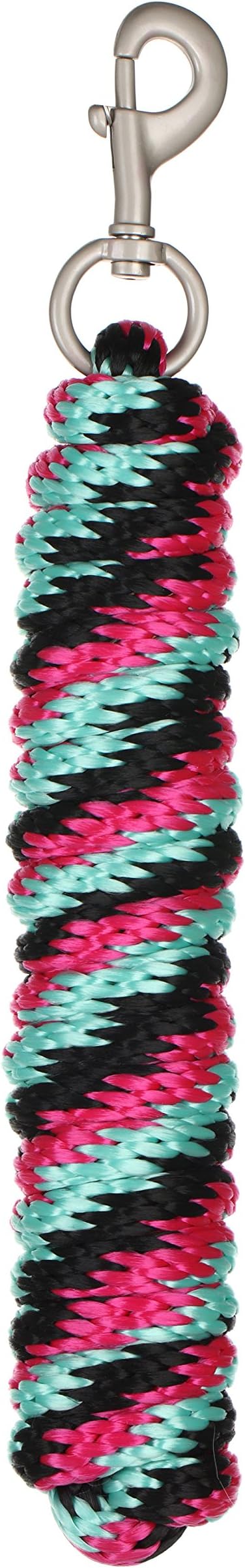 Beorbus Horse Lead Rope with Solid Bolt Snap- 10 Foot，PP Material- Soft, Comfortable and Multicolor