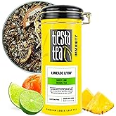 Tiesta Tea - Limeade Livin, Loose Leaf, Sweet Lime Herbal Tea, Non-Caffeinated Fruit Blend, Makes Hot or Iced & Up to 50 Cups
