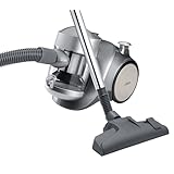 Ufesa AS2300 Activa - Aspirador sin bolsa, filtro EPA lavable, color gris plata y negro