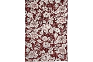 Vera Bradley Women's Collegiate Plush Xl Throw Blanket (Multiple Teams Available), Indiana University Cardinal/White Rain Garden, One Size