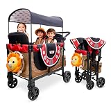 WonderFold ONE Piece Thousand Sunny Limited Edition 4 Seater Stroller Wagon - Spacious, Safe, and Stylish Ride with All-Terrain Wheels