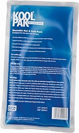 Koolpak Reusable Hot Cold Gel Pack Medium 13cm x 28cm (15)