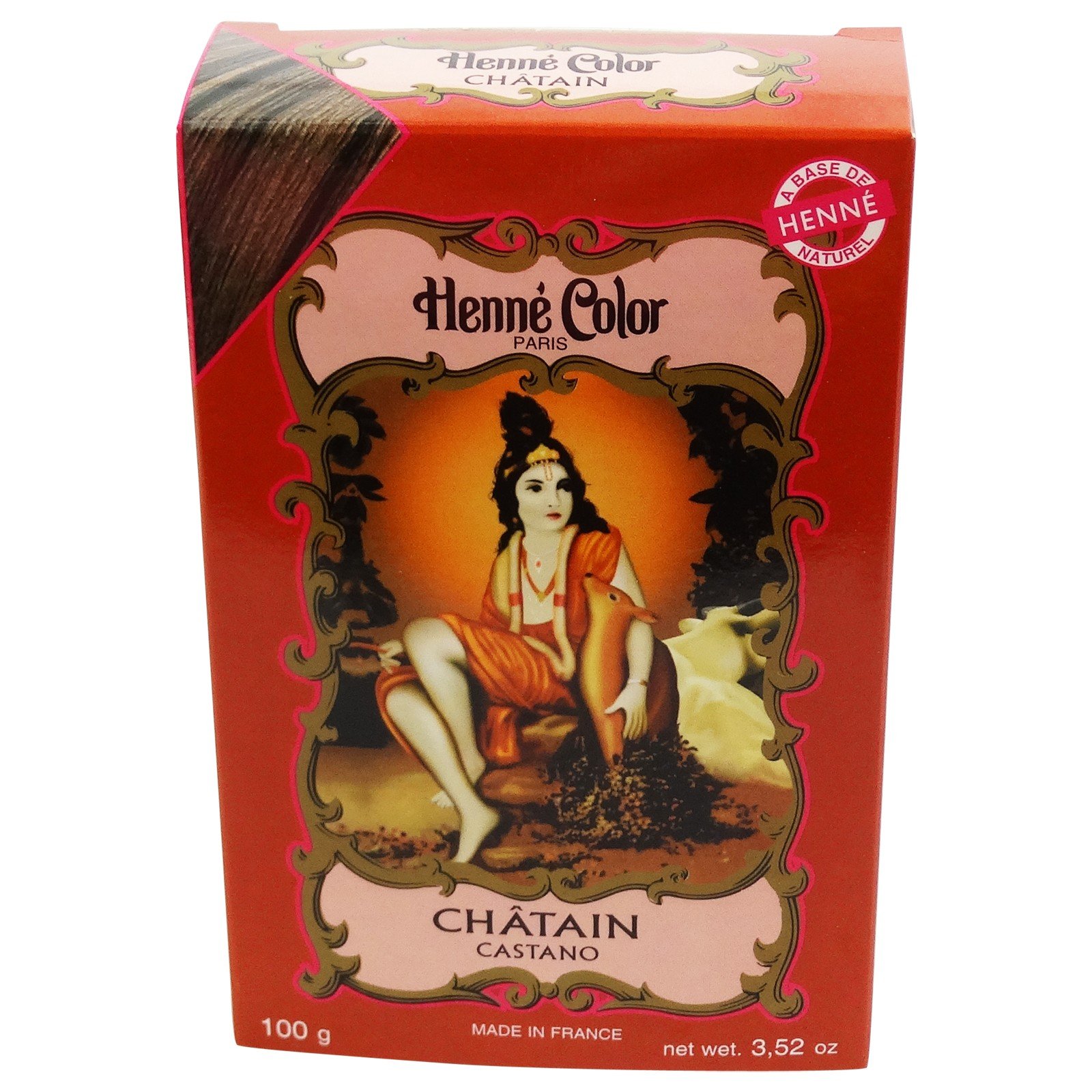 SITARAMA Henné Color Henna Hair Colouring Power Chestnut Brown Buy