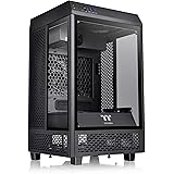 Thermaltake Tower 100 Black Edition Tempered Glass Type-C (USB 3.1 Gen 2) Mini Tower Computer Chassis supports Mini-ITX CA-1R