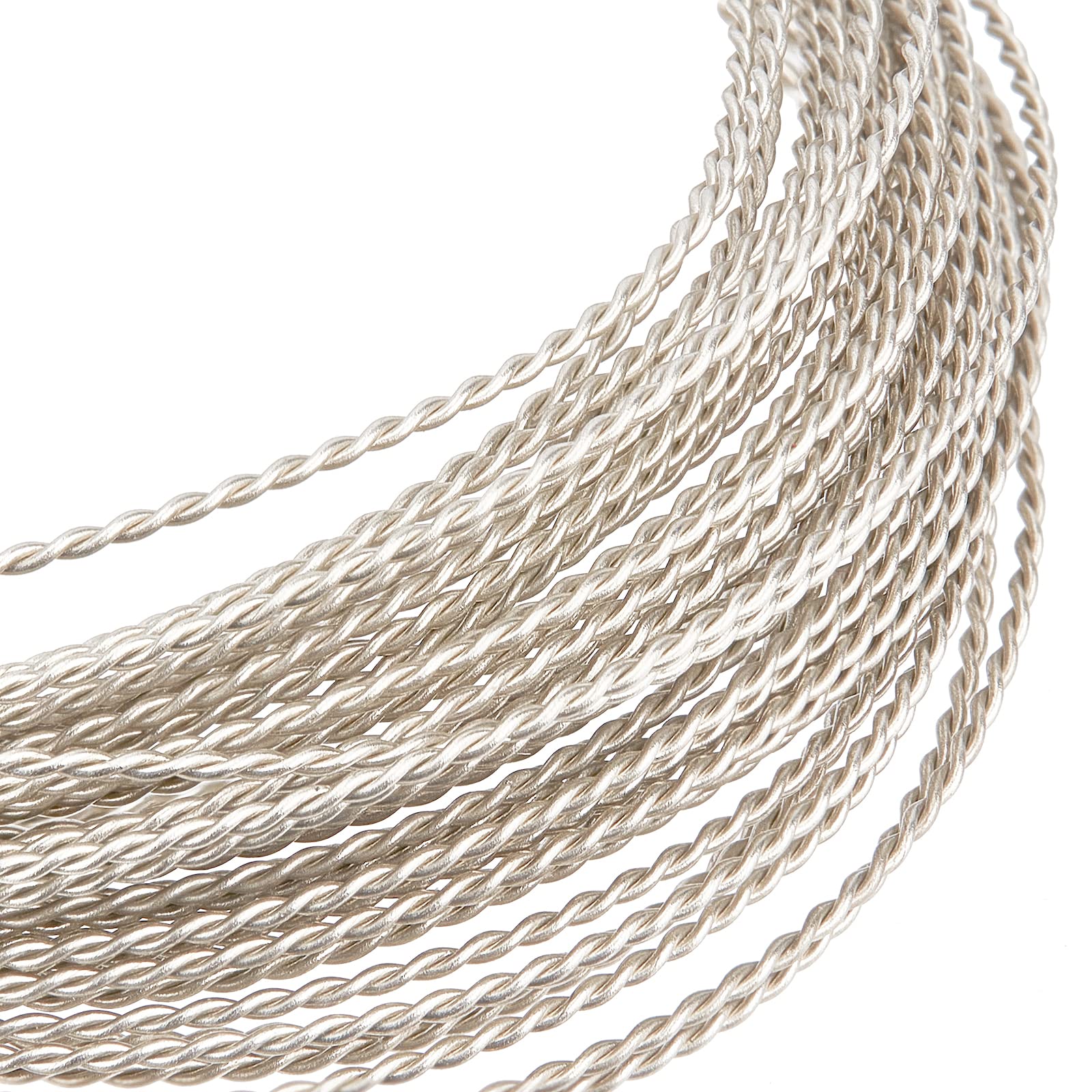BENECREAT 0.8mm Jewelry Wire, 7m Silver White Craft Wire - White Copper for Ornaments & Jewelry Craft