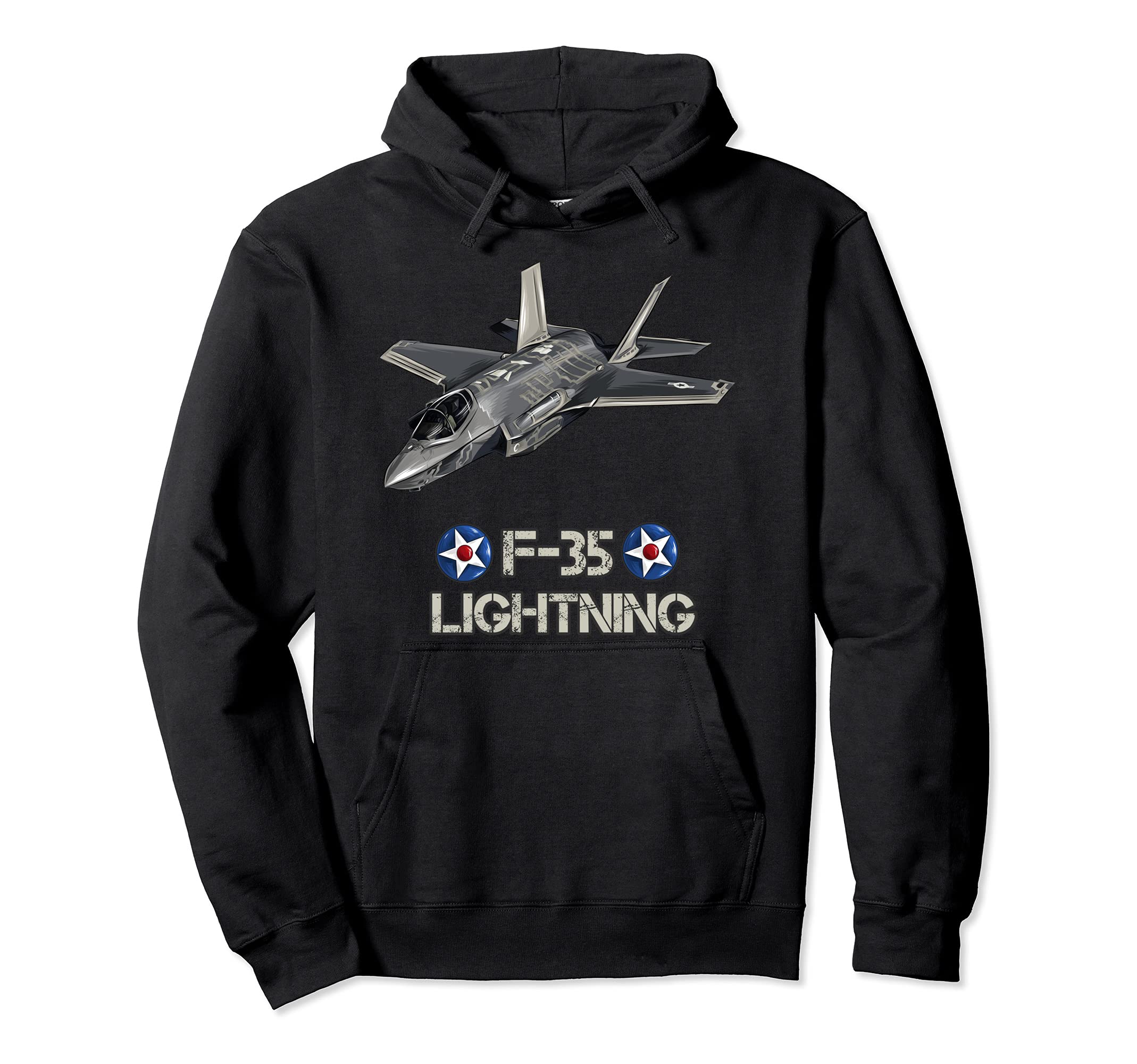 American Aircraft Stealth Fighter F35 lightning Pullover Hoodie