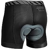 Santic Men's Bike Shorts Cycling Underwear 3D Padded Mountain Liner Shorts Bicycle Pants