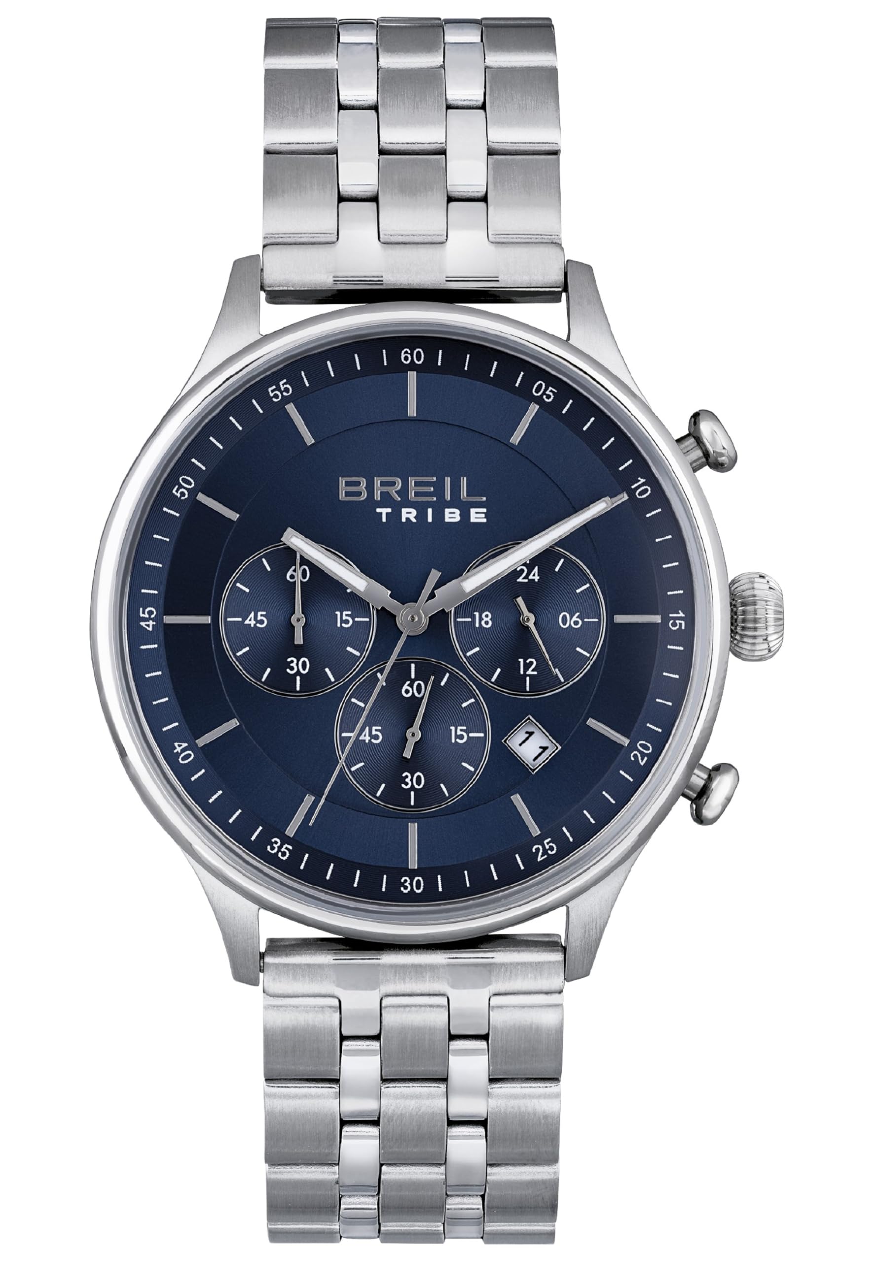 Breil - Clock for Man Round with Mono-Colored dial and Steel case Collection Classy