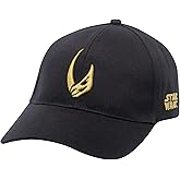 Berkshire Fashions Star Wars The Mandalorian Mudhorn Sigil Embroidered Snapback Hat Black One Size