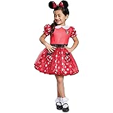 Disguise Baby girls Disney Baby Minnie Mouse Infant Child Costume, Red, 12-18 Months US