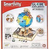 Smartivity Globe Explorer Wooden Model Engineering STEM Learning Toy for Kids Ages 8 and Up