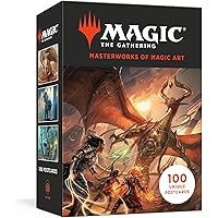 Magic: The Gathering Postcard Set: Masterworks of Magic Art: Postcards