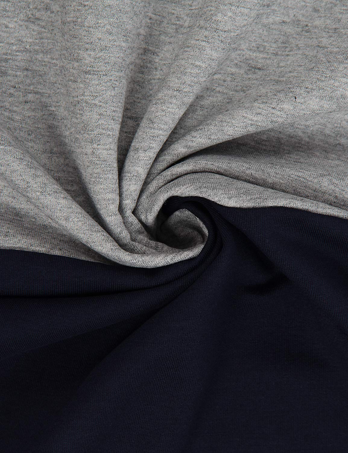 Blooming Jelly Women\'s Casual Pullover Hoodies Striped Color Block Long Sleeve Shirt Hooded Crewneck Sweatshirts Top(L, Navy Blue)