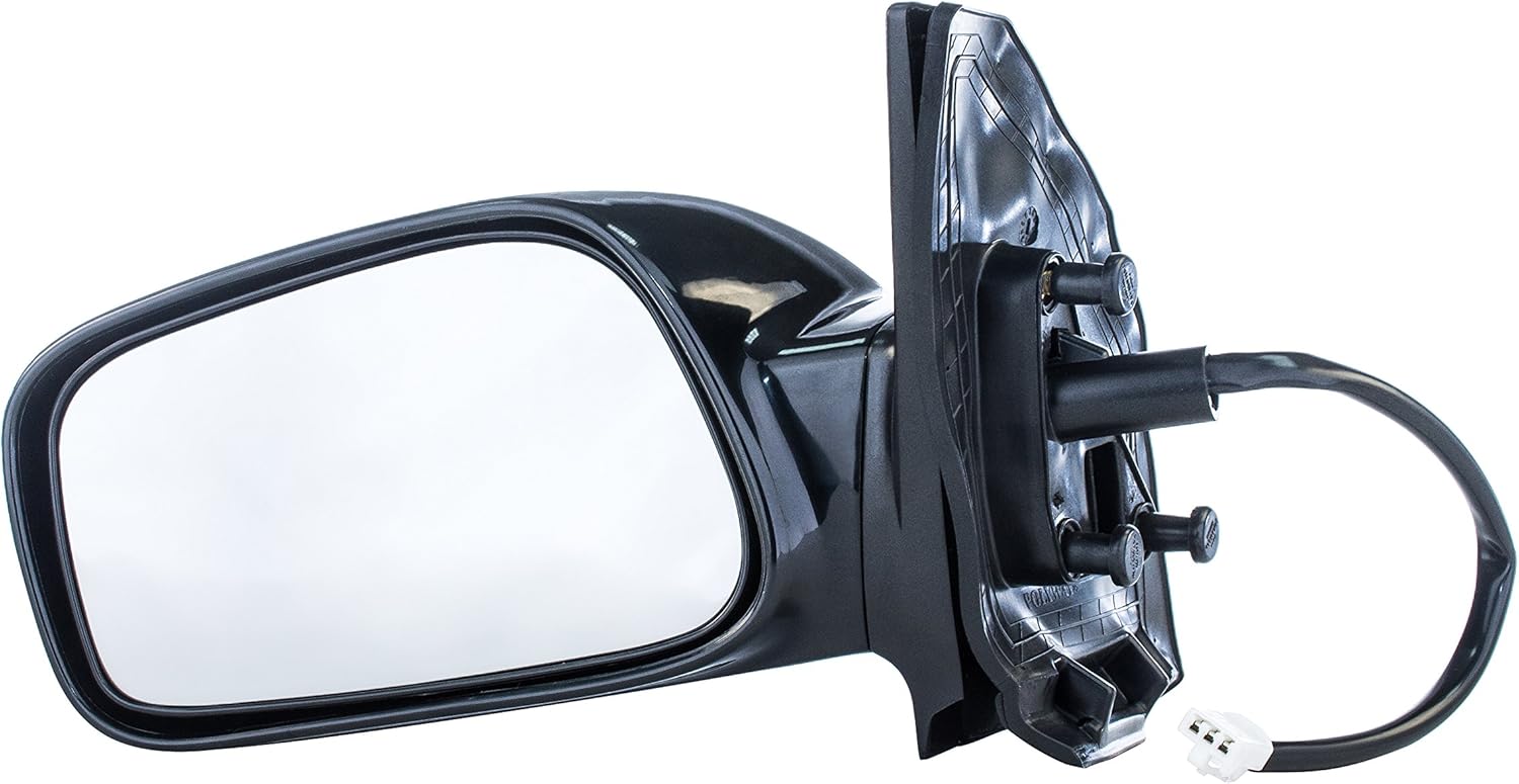 Amazon Com Driver Mirror For Toyota Corolla Ce 2003 2004 2005 2006 2007 2008 Side Smooth Black Power Operated Non Heated Non Folding Left Outside Rear View Replacement Door Mirror Parts Link To1320178 Automotive