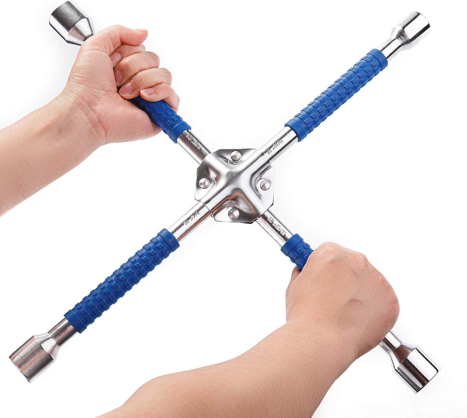 CARTMAN 18" Universal Non-Slip Lug Wrench, Cross Wrench: Home Improvement
